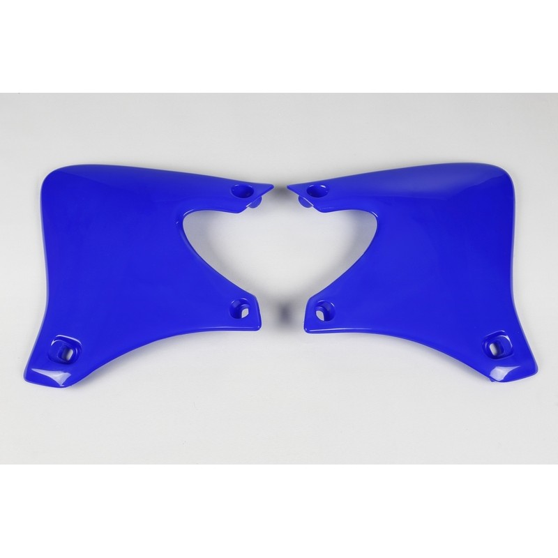 Plásticos laterales de radiador UFO Yamaha azul YA03827-089 - motoscamaralweb.com