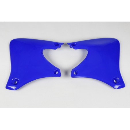 Plásticos laterales de radiador UFO Yamaha azul YA03827-089 - motoscamaralweb.com