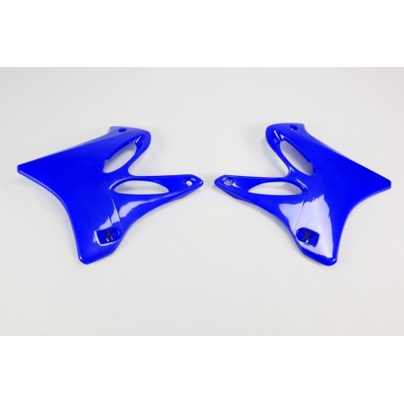 Plásticos laterales de radiador UFO Yamaha azul YA03846-089 - motoscamaralweb.com