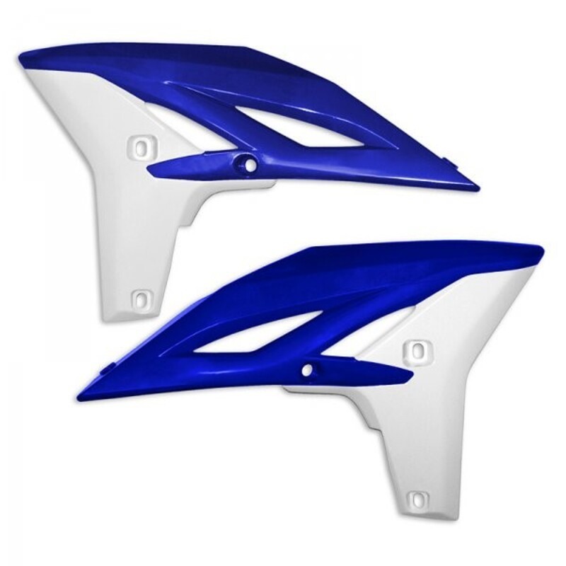 Plásticos laterales de radiador UFO Yamaha original YA04828-999W - motoscamaralweb.com Plásticos laterales de radiador UFO Yamaha original YA04828-999W - motoscamaralweb.com