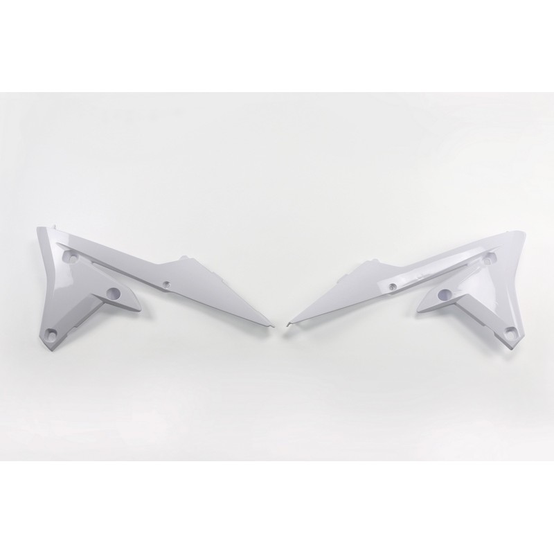 Plásticos laterales de radiador UFO Yamaha blanco YA04838-046 - motoscamaralweb.com Plásticos laterales de radiador UFO Yamaha blanco YA04838-046 - motoscamaralweb.com