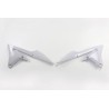 Plásticos laterales de radiador UFO Yamaha blanco YA04838-046 - motoscamaralweb.com