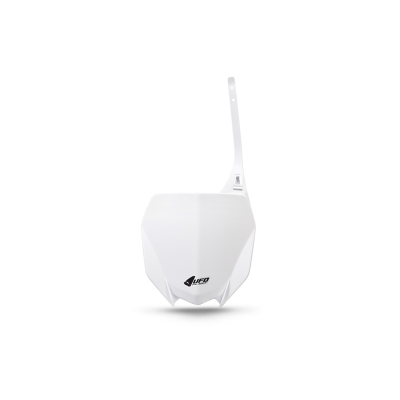 Porta-números delantero UFO blanco Yamaha YZ450F - motoscamaralweb.com