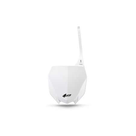 Porta-números delantero UFO blanco Yamaha YZ450F - motoscamaralweb.com