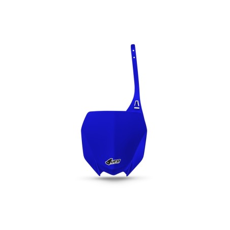 Portanúmeros delantero UFO azul Yamaha YZ450F - motoscamaralweb.com
