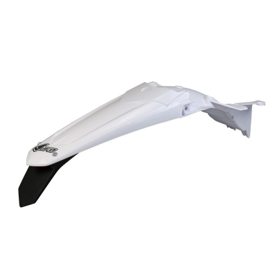 Guardabarros trasero UFO + portamatrículas con LED blanco Yamaha WR450F - motoscamaralweb.com