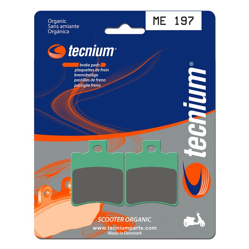 Pastillas de freno Tecnium Scooter orgánicas ME197 - motoscamaralweb.com Pastillas de freno Tecnium Scooter orgánicas ME197 - motoscamaralweb.com