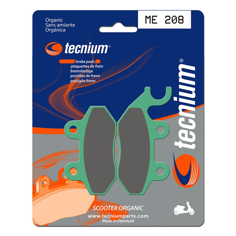 Pastillas de freno Tecnium Scooter orgánicas ME208 - motoscamaralweb.com Pastillas de freno Tecnium Scooter orgánicas ME208 - motoscamaralweb.com
