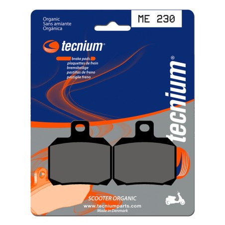 Pastillas de freno Tecnium Scooter orgánicas ME230 - motoscamaralweb.com