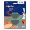 Pastillas de freno Tecnium Scooter orgánicas ME46 - motoscamaralweb.com