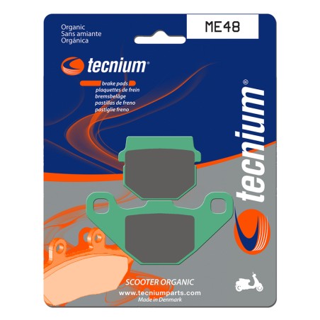 Pastillas de freno Tecnium Scooter orgánicas ME48 - motoscamaralweb.com