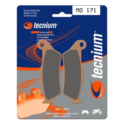 Pastillas de freno Tecnium MO171 Sinterizadas - motoscamaralweb.com