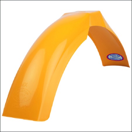 Guardabarros delantero Preston Petty vintage MX Amarillo - motoscamaralweb.com