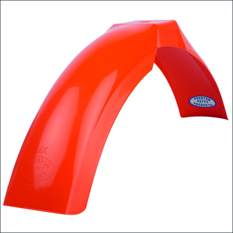 Guardabarros delantero Preston Petty vintage MX Naranja - motoscamaralweb.com Guardabarros delantero Preston Petty vintage MX Naranja - motoscamaralweb.com