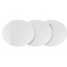 Portanumeros Preston Petty ovalado 28.6CM X 23.5CM Blanco. x3 - motoscamaralweb.com