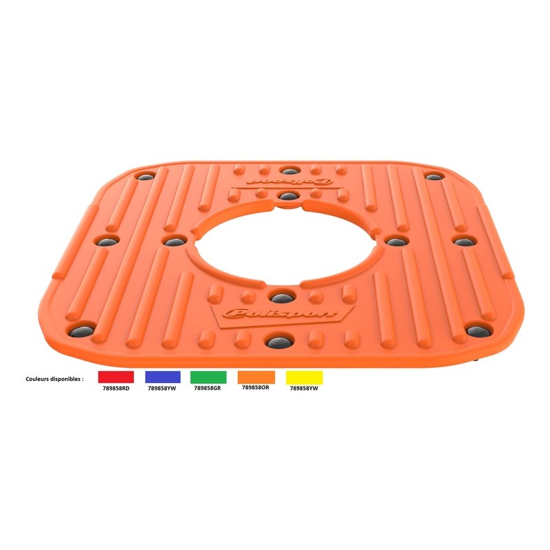 Goma superior caballete fijo Polisport amarillo 8985900005 - motoscamaralweb.com