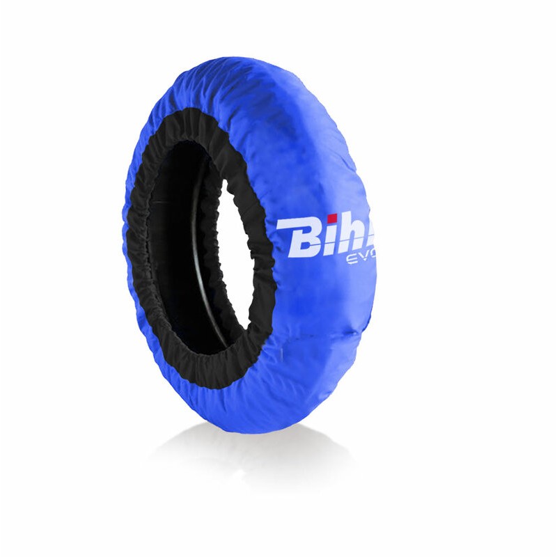 Calentadores BIHR neumáticos Azul Delantero 120 / Trasero 180-200mm - motoscamaralweb.com Calentadores BIHR neumáticos Azul Delantero 120 / Trasero 180-200mm - motoscamaralweb.com