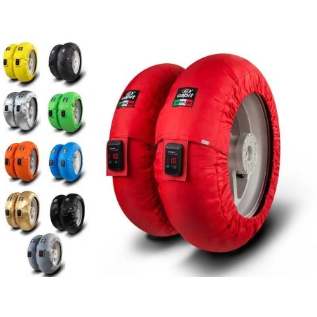 Calentadores CAPIT Suprema Vision Color negro (17 - Del.120/Tra.200/55) - motoscamaralweb.com