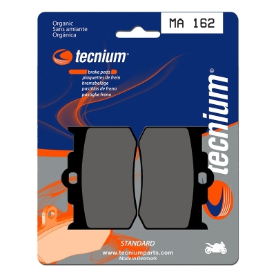 Pastillas de freno Tecnium MA162 Orgánicas - motoscamaralweb.com