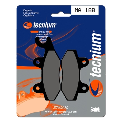 Pastillas de freno Tecnium MA188 Orgánicas - motoscamaralweb.com