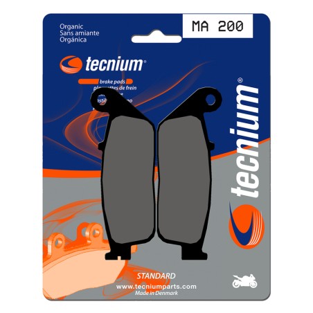 Pastillas de freno Tecnium MA200 Orgánicas - motoscamaralweb.com