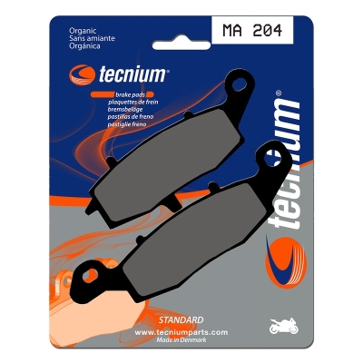 Pastillas de freno Tecnium MA204 Orgánicas - motoscamaralweb.com
