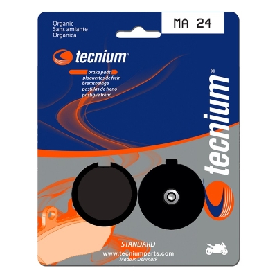 Pastillas de freno Tecnium MA24 Orgánicas - motoscamaralweb.com
