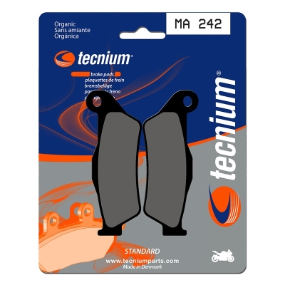 Pastillas de freno Tecnium MA242 Orgánicas - motoscamaralweb.com