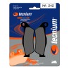Pastillas de freno Tecnium MA242 Orgánicas - motoscamaralweb.com