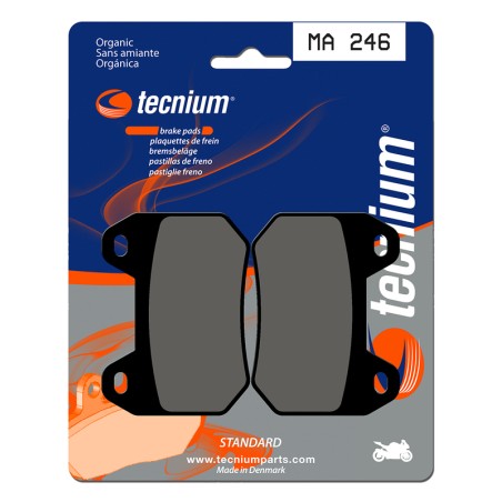 Pastillas de freno Tecnium MA246 Orgánicas - motoscamaralweb.com