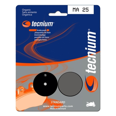 Pastillas de freno Tecnium MA25 Orgánicas - motoscamaralweb.com