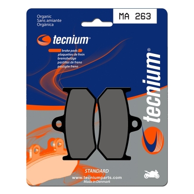 Pastillas de freno Tecnium MA263 Orgánicas - motoscamaralweb.com