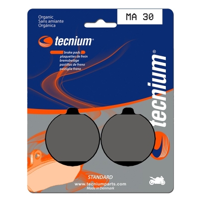 Pastillas de freno Tecnium MA30 Orgánicas - motoscamaralweb.com