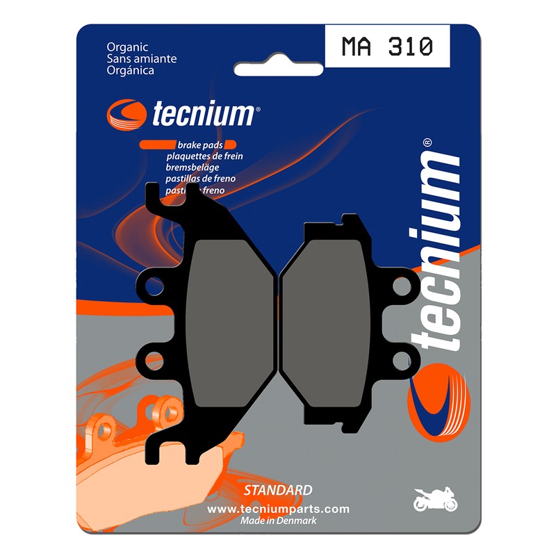 Pastillas de freno Tecnium MA310 Orgánicas - motoscamaralweb.com Pastillas de freno Tecnium MA310 Orgánicas - motoscamaralweb.com