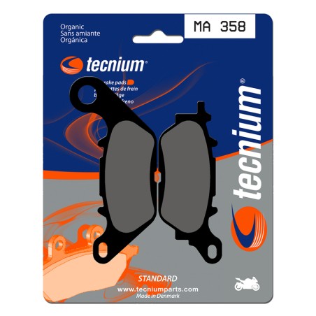 Pastillas de freno Tecnium MA358 Orgánicas - motoscamaralweb.com