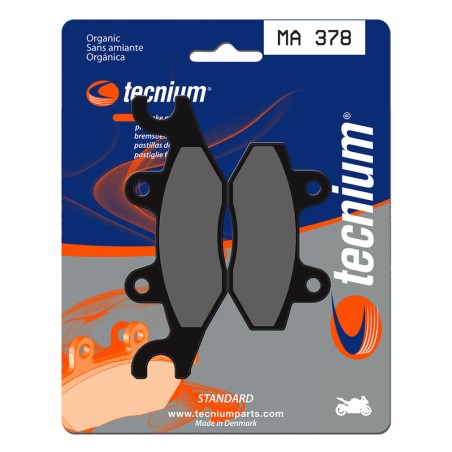 Pastillas de freno Tecnium MA378 Orgánicas - motoscamaralweb.com