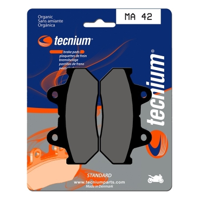 Pastillas de freno Tecnium MA42 Orgánicas - motoscamaralweb.com