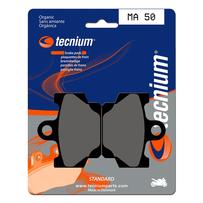 Pastillas de freno Tecnium MA50 Orgánicas - motoscamaralweb.com Pastillas de freno Tecnium MA50 Orgánicas - motoscamaralweb.com