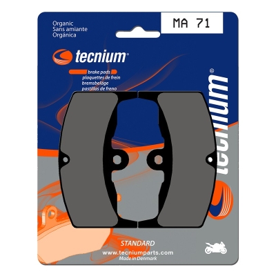 Pastillas de freno Tecnium MA71 Orgánicas - motoscamaralweb.com