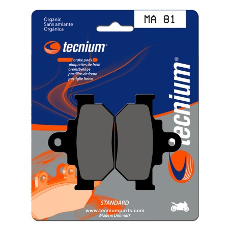 Pastillas de freno Tecnium MA81 Orgánicas - motoscamaralweb.com