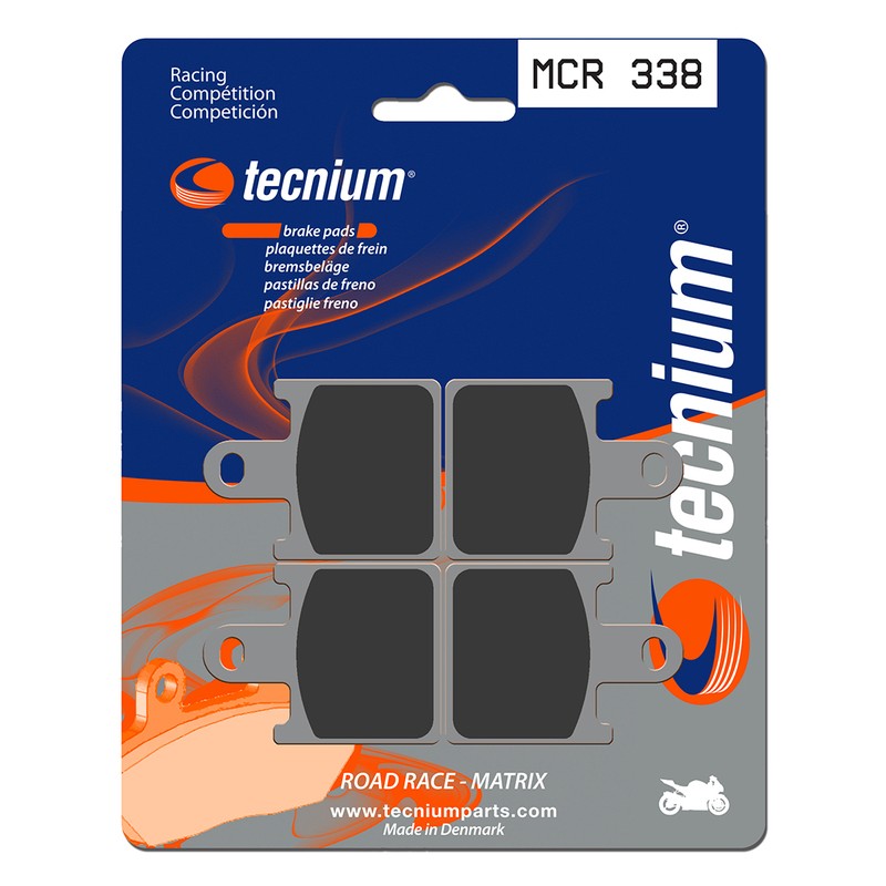 Pastillas de freno Tecnium MCR338 Sinterizadas Carbono - motoscamaralweb.com Pastillas de freno Tecnium MCR338 Sinterizadas Carbono - motoscamaralweb.com