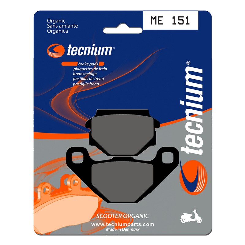 Pastillas de freno Tecnium Scooter orgánicas ME151 - motoscamaralweb.com Pastillas de freno Tecnium Scooter orgánicas ME151 - motoscamaralweb.com