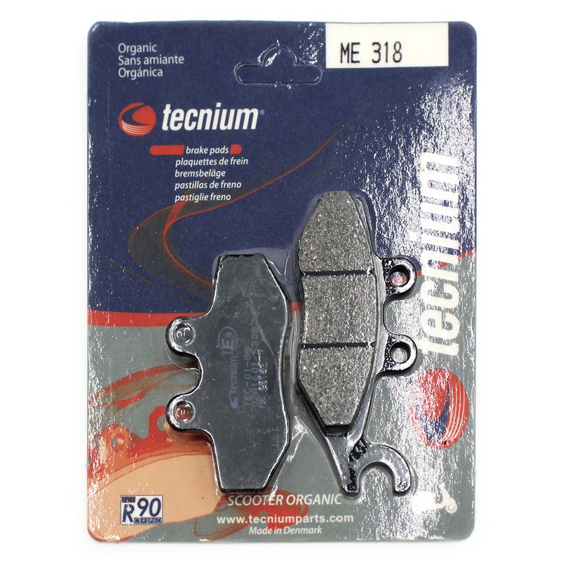Pastillas de freno Tecnium Scooter orgánicas ME318 - motoscamaralweb.com Pastillas de freno Tecnium Scooter orgánicas ME318 - motoscamaralweb.com
