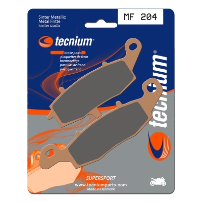 Pastillas de freno Tecnium MF204 Sinterizadas - motoscamaralweb.com