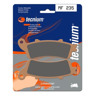 Pastillas de freno Tecnium MF235 Sinterizadas - motoscamaralweb.com