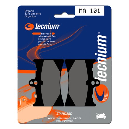 Pastillas de freno Tecnium MA101 Orgánicas - motoscamaralweb.com
