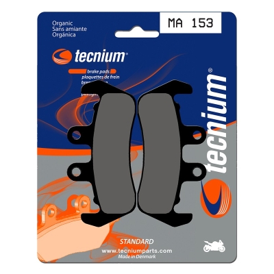 Pastillas de freno Tecnium MA153 Orgánicas - motoscamaralweb.com