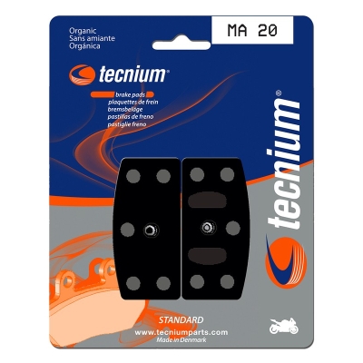 Pastillas de freno Tecnium MA20 Orgánicas - motoscamaralweb.com