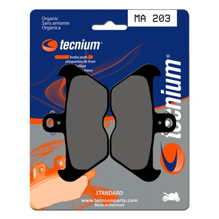 Pastillas de freno Tecnium MA203 Orgánicas - motoscamaralweb.com