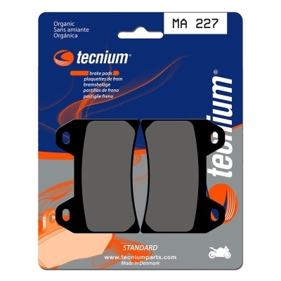 Pastillas de freno Tecnium MA227 Orgánicas - motoscamaralweb.com